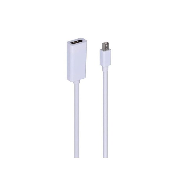 Mini Display Port DP Cable Female to Male Adaptor 0.2m AU204
