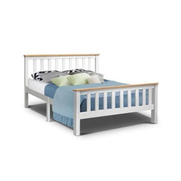 Double Full Size Wooden Bed Frame PONY Timber Mattress Base Bedroom Kids