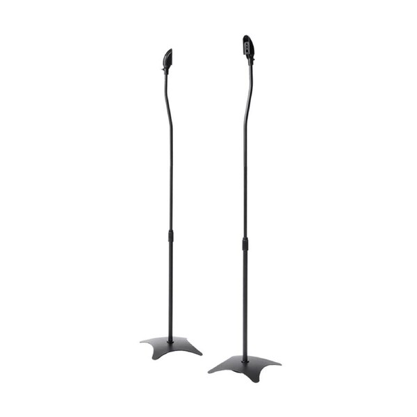 2pcs Speaker Stands Stand Rear Surround Sound Satellite Speakers Adjustable
