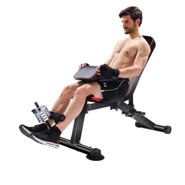 Home gym Dumbbell Sit-up Sit up Weight Bench Exercise Leg Curl Extension