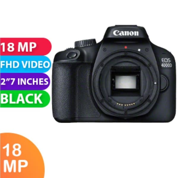 Canon 4000d Black - BRAND NEW