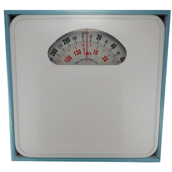 Surgical Basics Mechanical Bathroom Scales 136kg White