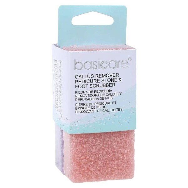 Basicare Pedicure Pumice Stone Foot Care for Smooth Soft Skin
