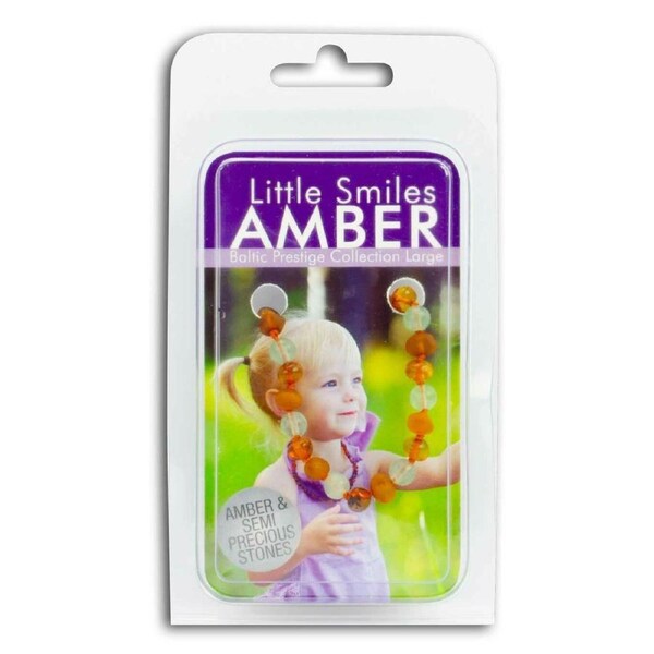 Little Smiles Amber Baltic Prestige Collection Large 36-48cm
