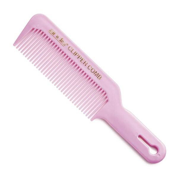 Andis Professional Clipper Cutting Comb Hair Hairdressing Barbers Pink - 12455