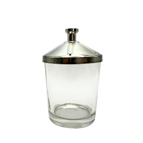 Crystal Dappen Dish Glass Nail Acrylic Liquid Powder Jar Container Clear 1oz
