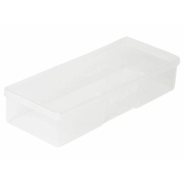 Clear Empty Nail Tools Storage Box Organizer Case Holder Manicure Case