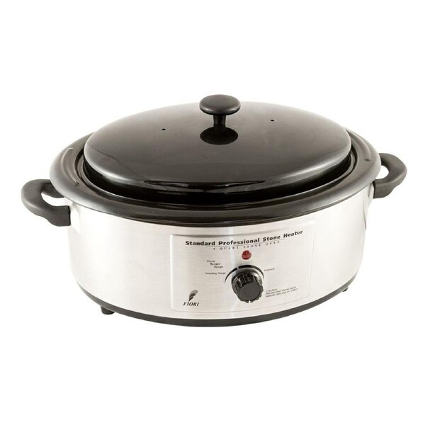 FIORI - 6 Quart 6Q Massage Stone Warmer Heater Heating Machine Device Spa Beauty