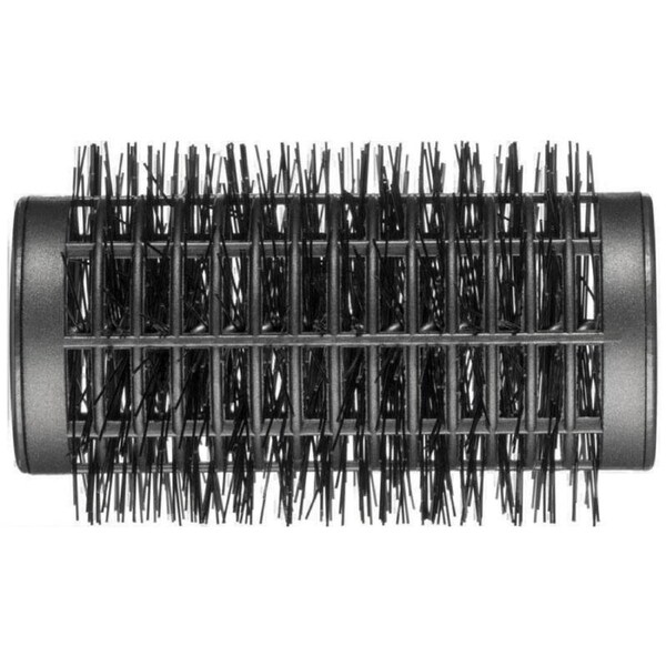 Hi Lift Ionic Brush Rollers Hair Self Gripping Curler Black 40mm 6pcs
