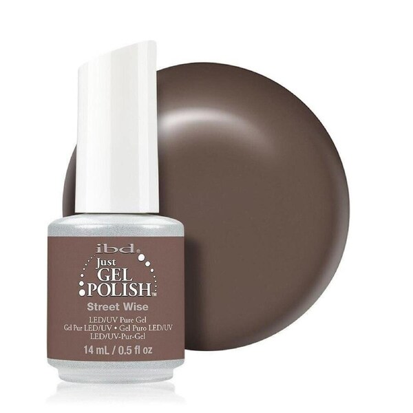 IBD Just Gel Soak Off UV LED Nail Polish Lacquer 57085 Street Wise 14ml