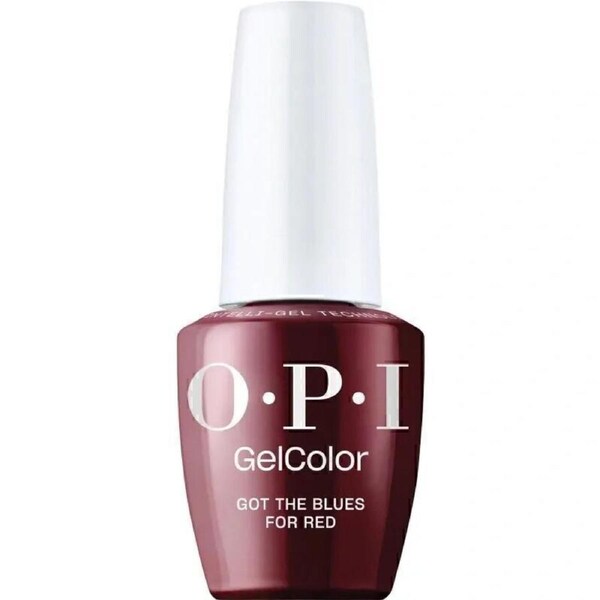 OPI Intelli-Gel UV LED Gel Nail Polish - GC W52 Got The Blues For Red 15ml