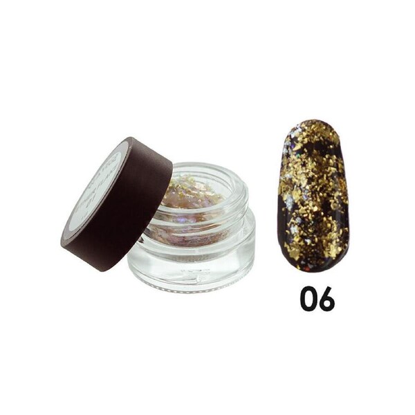 Wave Gel Nail Art Foil Glitter Holographic Decoration Ether Flake Sequins 06 1g