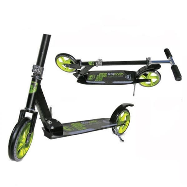 Adrenalin Street Runner 200 Kids & Adult Push Scooter - Black