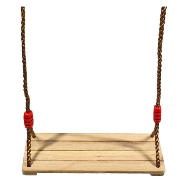 Tree Swing Wooden Hanging Swing Seat Swing Chair for Children Hanging Toy Funny Garden Hammock