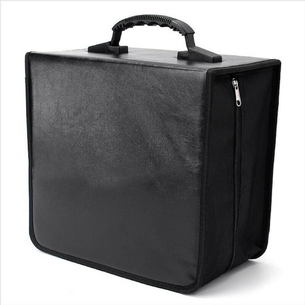 480 Disc CD DVD Case Wallet Storage Holder Booklet Album Folder Bag Box Sleeves
