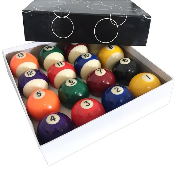 Kelly Pool Snooker Billiard Table Balls 2 & 1/16 inch