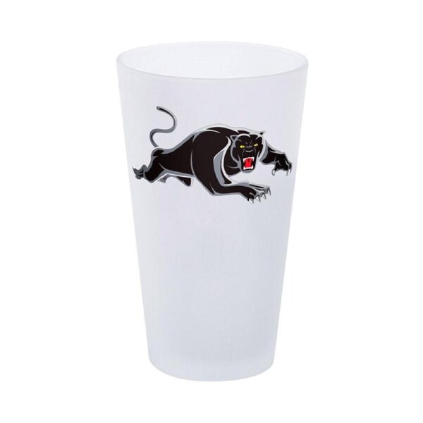 Penrith Panthers NRL FROSTED Conical Glass 450ml