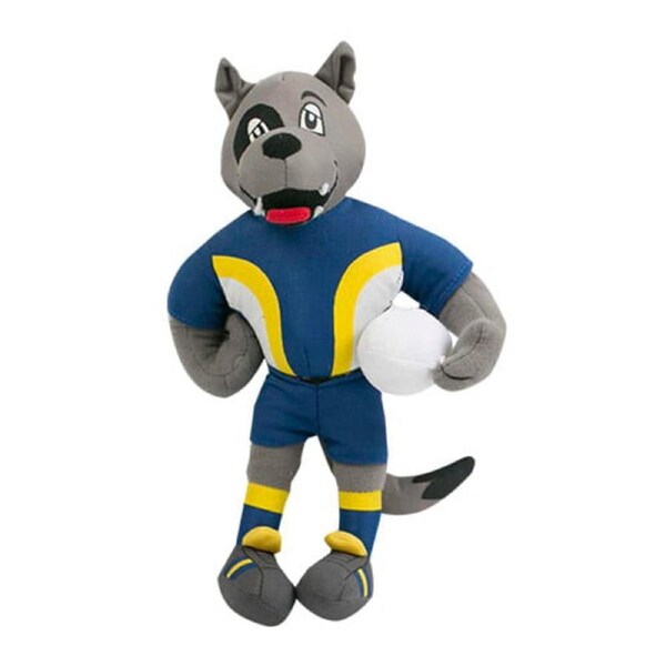 North QLD Queensland Cowboys NRL Plush MASCOT Teddy Bear Sublimated Embroidered