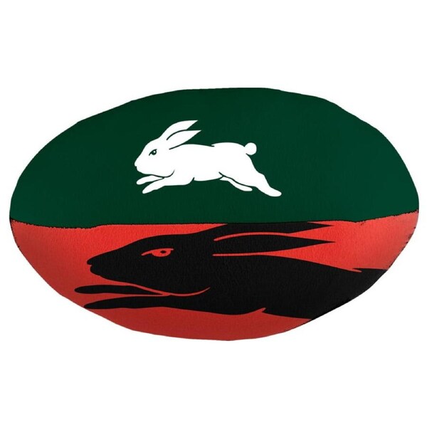 South Sydney Rabbitohs NRL Plush Football Ball Soft Sublimated Team Jersey Print