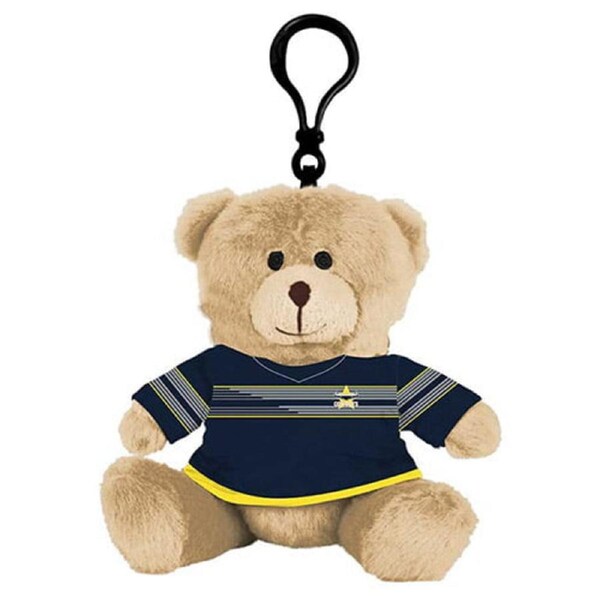 North QLD Queensland Cowboys NRL HANGING Plush Teddy Bear Bag Tag Sublimated Team Jersey