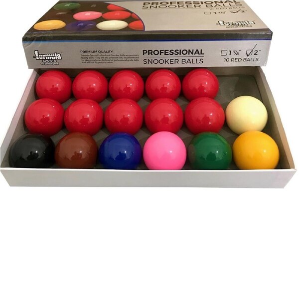 Professional Pool Snooker Billiard Table Balls Set 2" Inch 10 Red Set