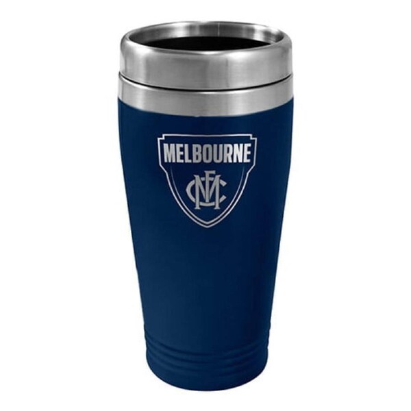 Melbourne Demons AFL TRAVEL Coffee Mug Cup Double Wall Stainless Steel