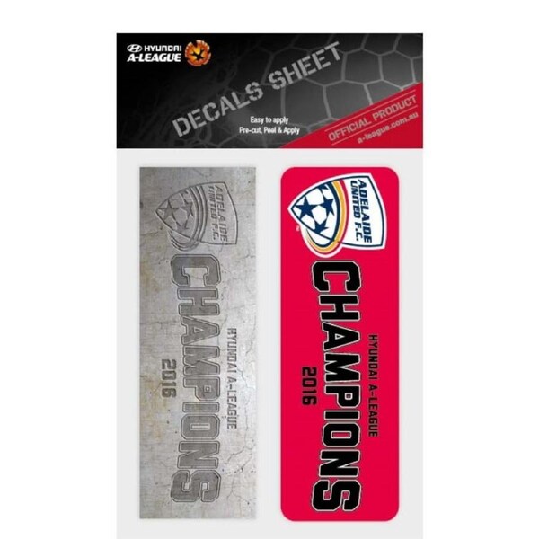 Adelaide United A-League 4WD Car Bike Bumper Sticker