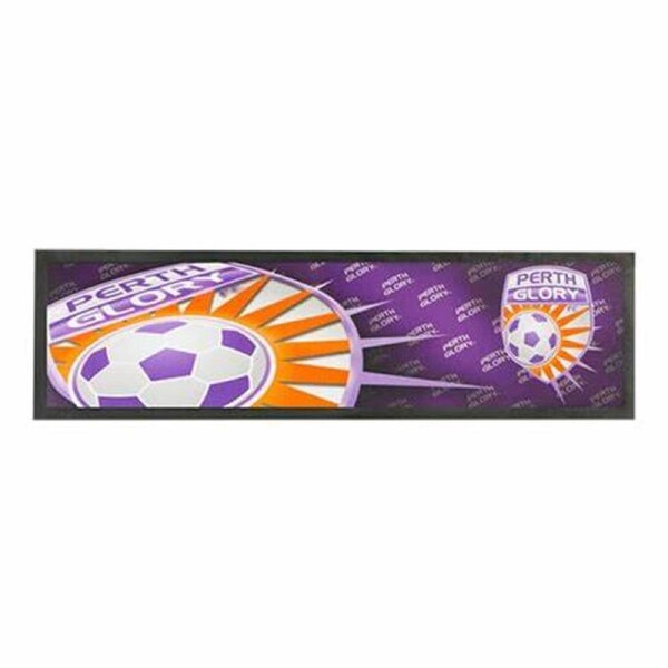 A-League PERTH GLORY F.C Football Soccer Bar Mat Runner