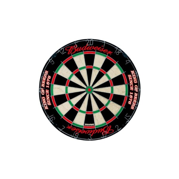 WINMAU Budweiser Beer Dart Board King of Beers since 1876