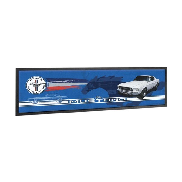 Ford Mustang Car Bar Runner Mat