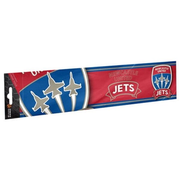 Newcastle Jets A-League 4WD Car Bike Bumper Sticker