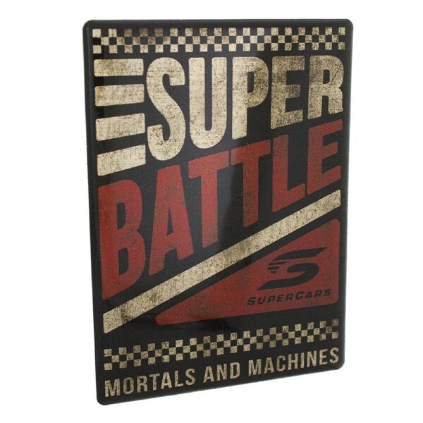 V8 Supercars Super Battle Logo Domed Automotive Decal Emblem Sticker