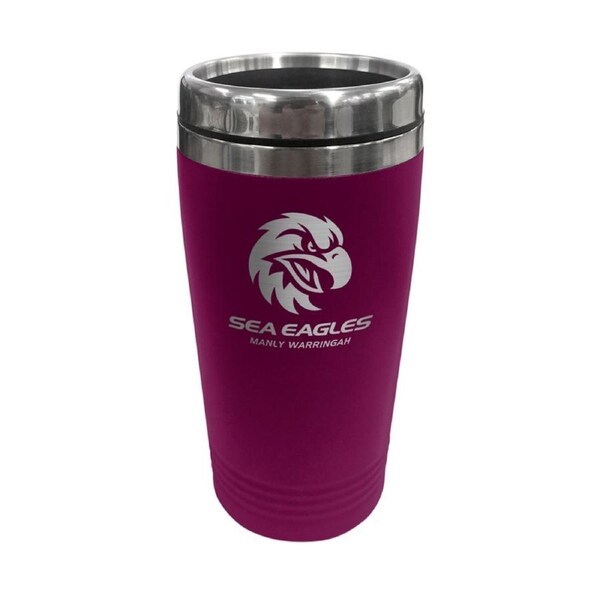 Manly Warringah Sea Eagles NRL Stainless Steel Travel Coffee Mug Cup