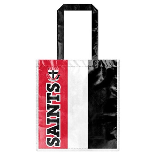 St Kilda Saints AFL Laminated Carry Shopping Grocery Bag