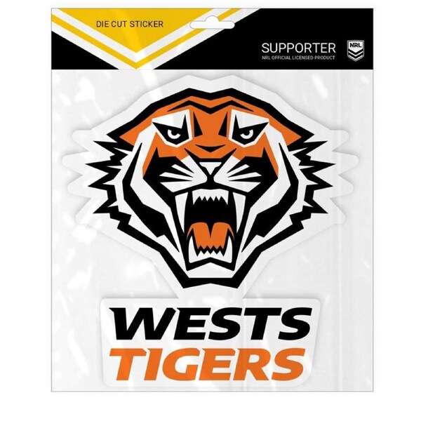 Wests Tigers NRL MEGA Car Window Bonnet Decal Sticker