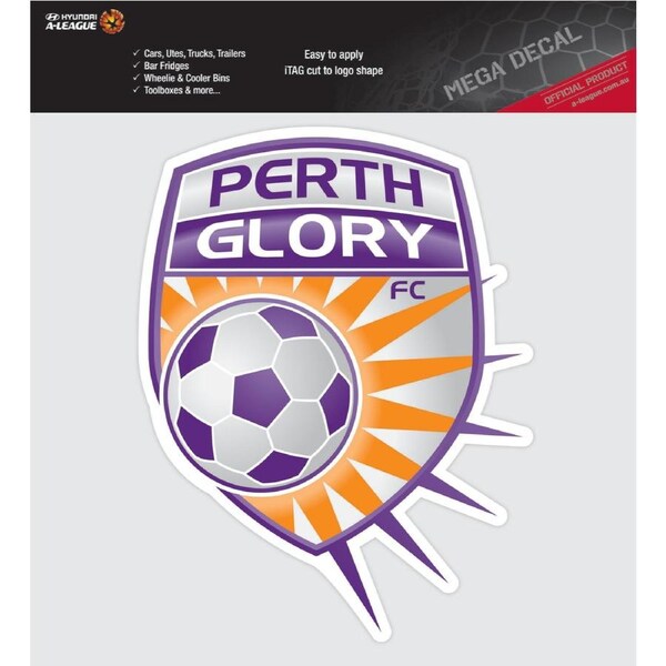 Perth Glory A-League 4WD Car Bike Mega Decal Sticker
