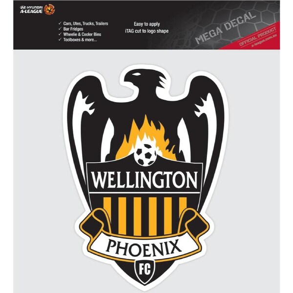 Wellington Phoenix A-League 4WD Car Bike Mega Decal Sticker