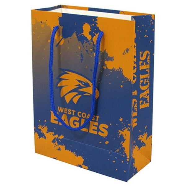 West Coast Eagles AFL Medium Gift Bag