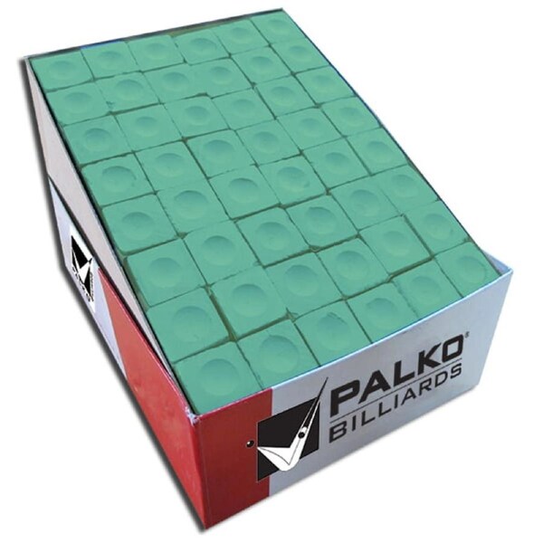 BULK Pool Snooker Billiard Table Cue Chalk Green 144 Cubes