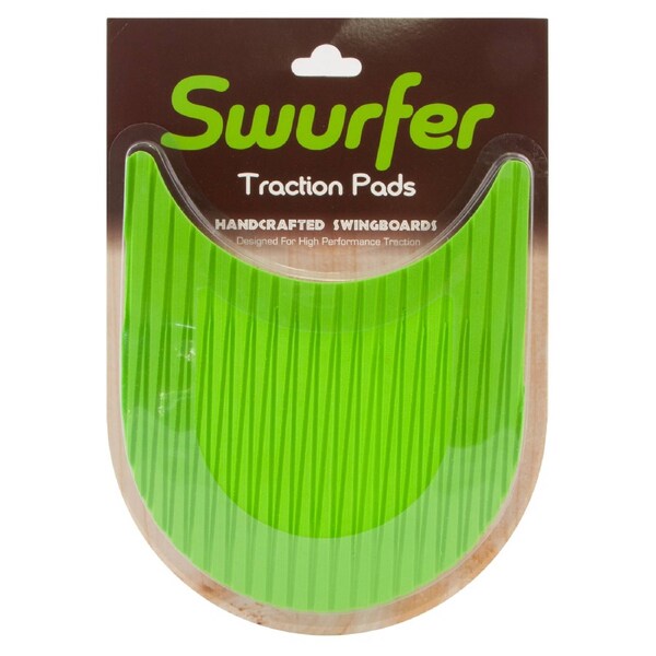 Swurfer Traction Pads - Green - for Flybar Swingboard Surf Skate Swing Timber Toy Game