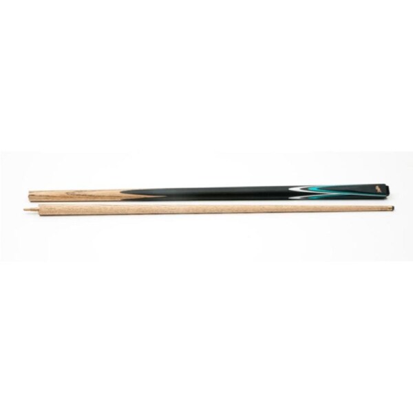 Dufferin HCY Ash Pool Snooker Billiard Cue Green White 2 piece 57 inch