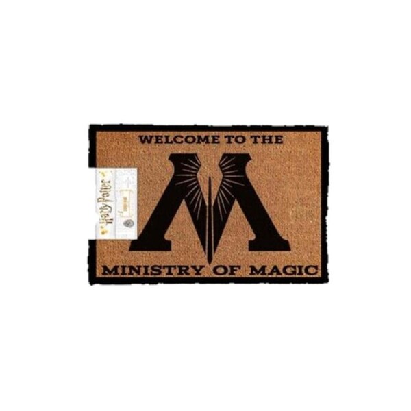 Harry Potter Ministry Of Magic Welcome Man Cave Door Mat