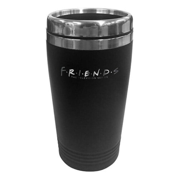 Friends Sitcom TV Series Laser Engraved Double Wall Travel Coffee Mug Cup