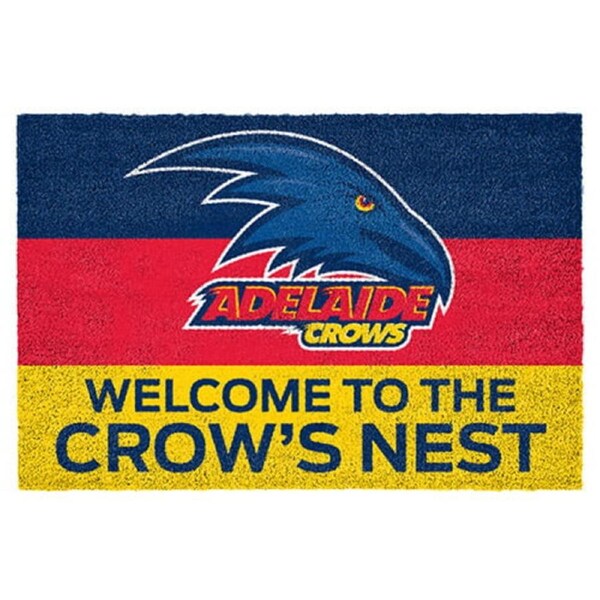 Adelaide Crows AFL Doormat for Home Man Cave Bar BBQ
