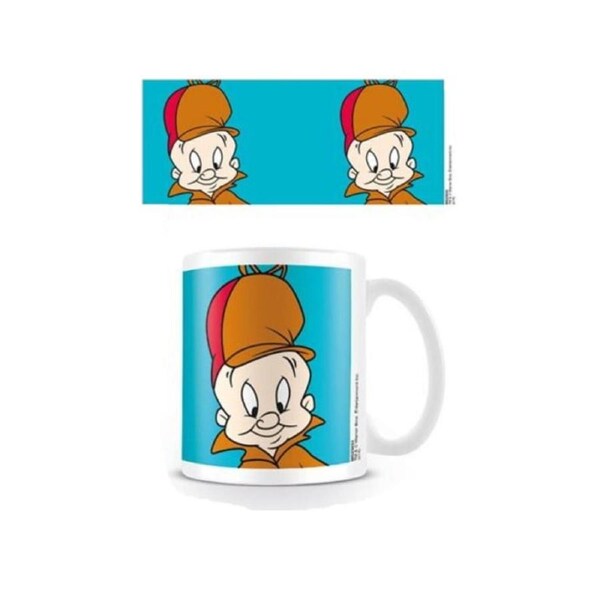 Looney Tunes Elmer Coffee Mug Cup Fudd Shhh. Be vewy vewy quiet, I'm hunting wabbits