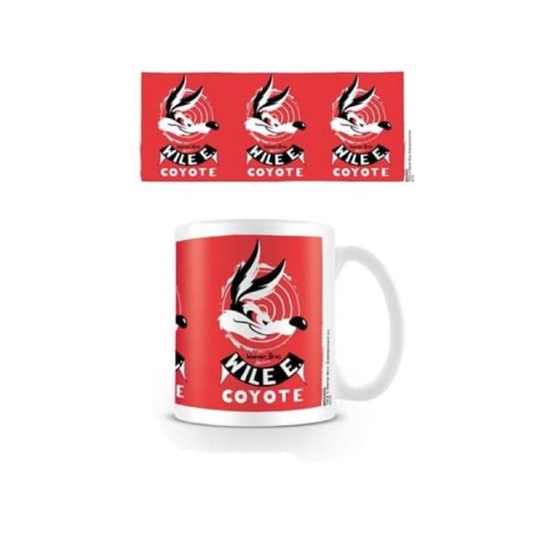 Looney Tunes Wile E. Coyote Retro Character Coffee Mug Cup