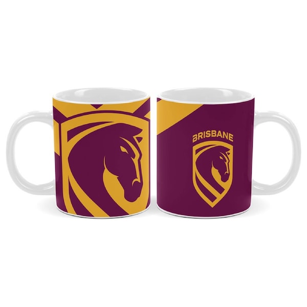 2026 Brisbane Broncos NRL TEAM Ceramic Coffee Mug