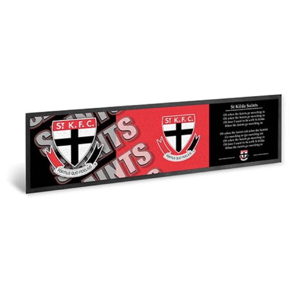 St Kilda Saints AFL Bar Mat Runner