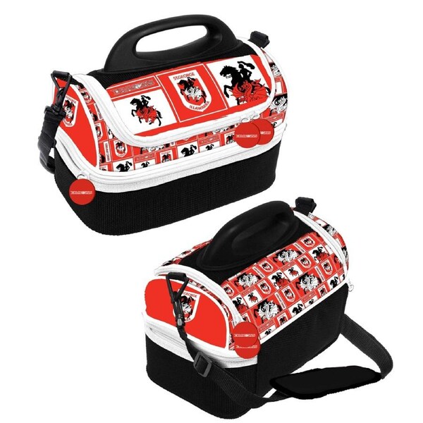 St George Illawarra Dragons NRL Insulated School Lunch Box dome Cooler BAG