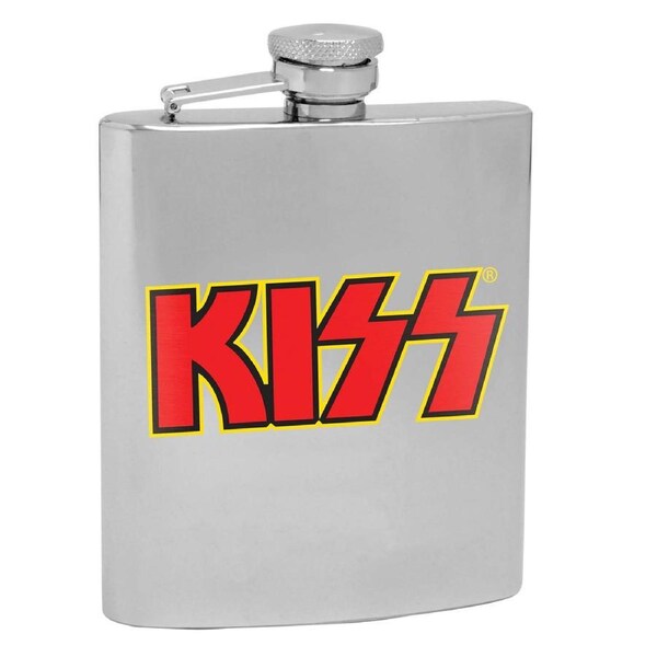 KISS Gene Simons Collectors LOGO Hip Flask